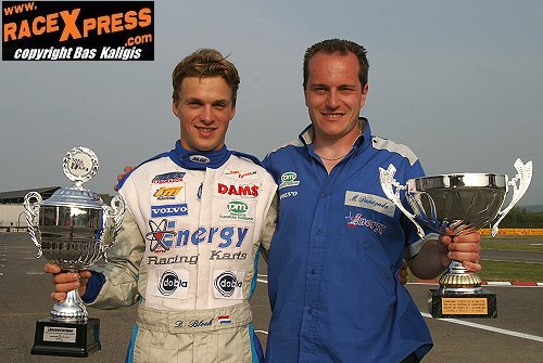 Danny Bleek en Micky Panigada; Happy met podium!